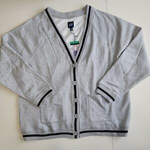 New Gap Cardigan Style Sweatshirt